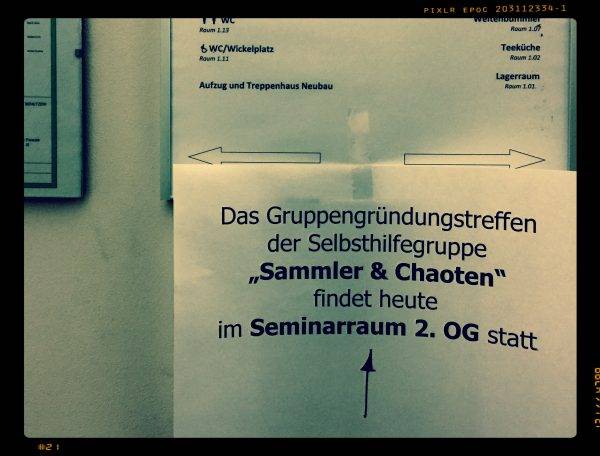 Selbsthilfegruppen sind eine gute Sache... Selbsthilfegruppe Vorbehalte und Depression