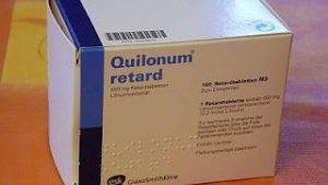 Medikament Lithium Depression Wirkung Phasenprophylaktika